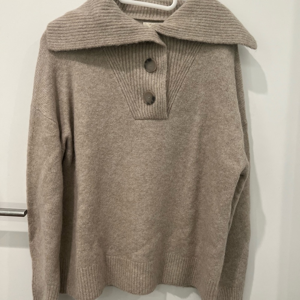 Massimo Dutti Women collar polo sweater